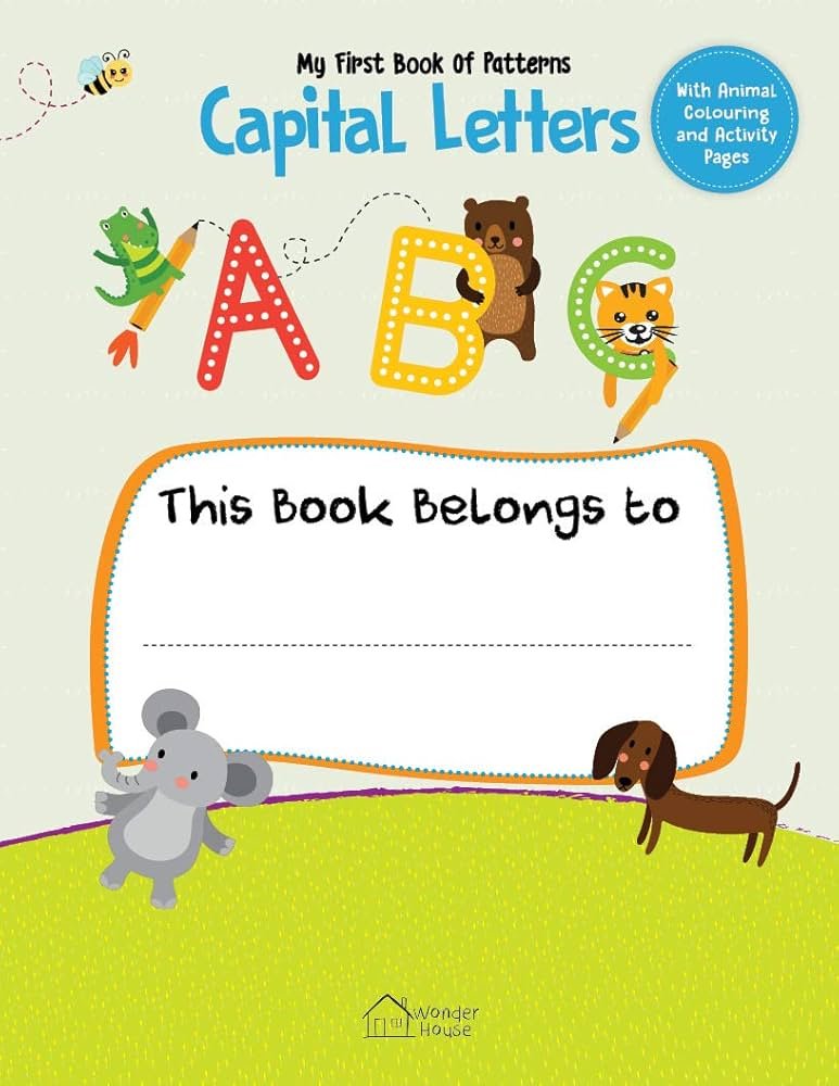 My First Book of Patterns Capital Letters